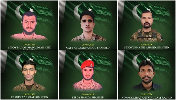 ہنگو: فتنہ الخوارج سے فائرنگ کے تبادلے میں پاک فوج کے 2 افسران سمیت 6 اہلکار شہید، 8 دہشتگرد بھی ہلاک
