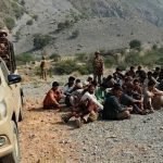 فورسز کی بلوچستان میں کارروائی، خواتین اور بچوں سمیت 103غیر قانونی مقیم افغان باشندے زیرحراست
