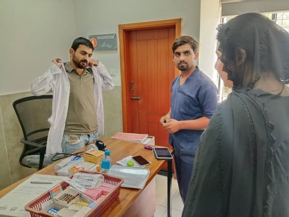 مریم نواز کا ہیلتھ کلینک محراب والا کا دورہ