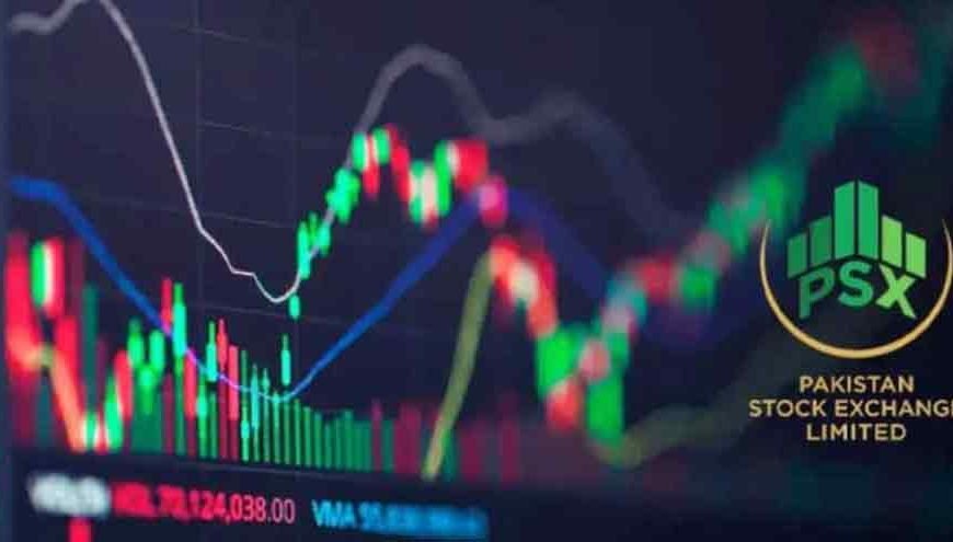 پاکستان سٹاک مارکیٹ میں کاروبار کا منفی زون میں آغاز