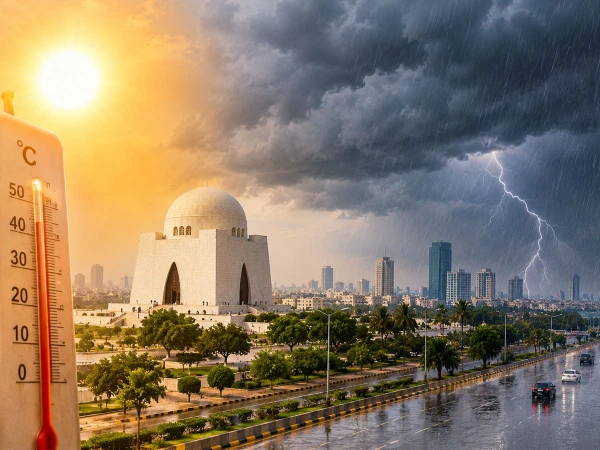 کراچی میں گرمی اور حبس؛ پارہ 37 ڈگری چھونے کا امکان، بارش بھی متوقع